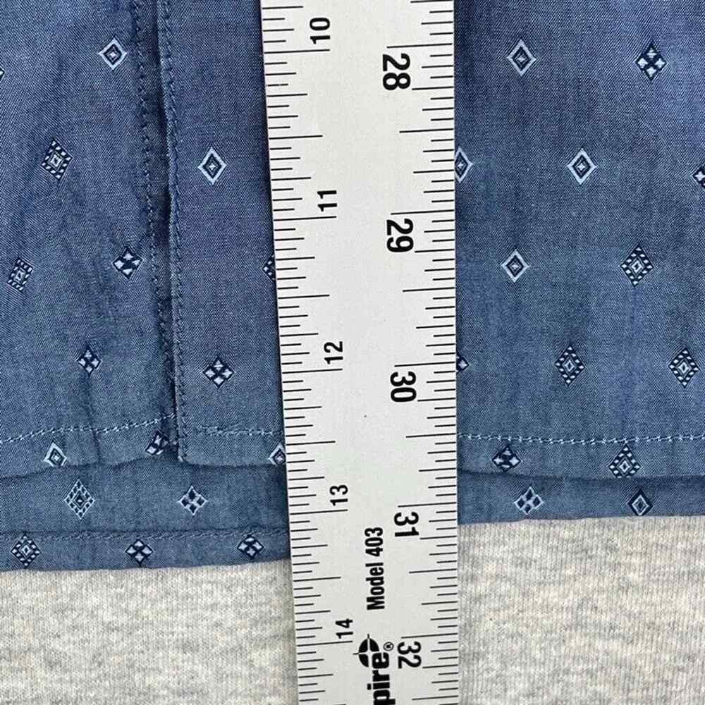 Robert Graham Shirt Mens 2XL Blue Button Up Long Sleeve Contrast Cuffs Classic - Picture 11 of 12